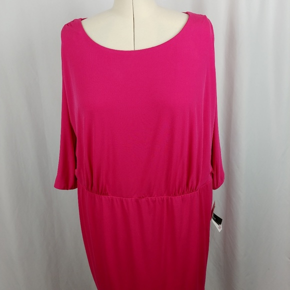 Alyx Dresses & Skirts - Alyx Dress with Belt Bright Pink Plus 22W New